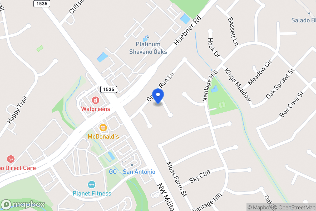 Map of 14315  Shadow Oaks Ln