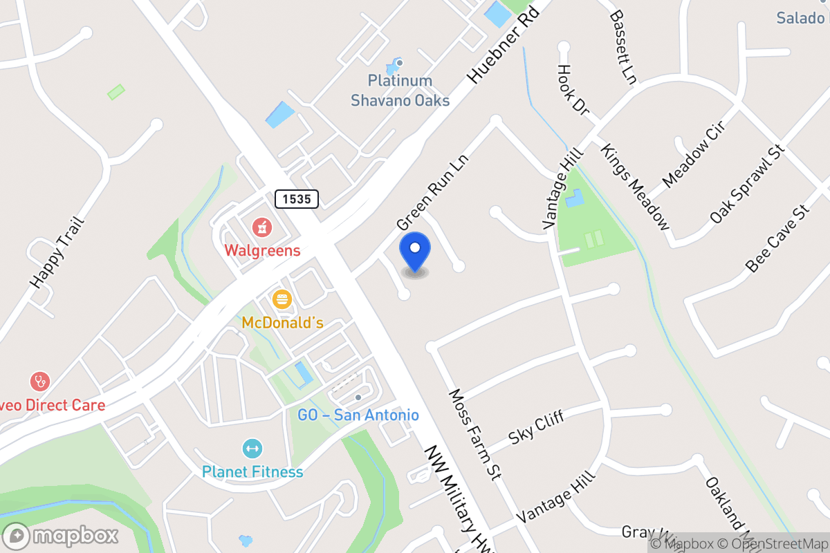 Map of 14306  Ambleside Ln