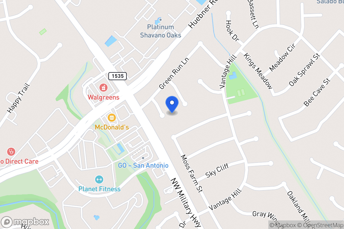 Map of 14302  Ambleside Ln