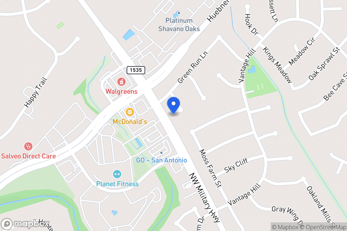 Map of 14307  Ambleside Ln