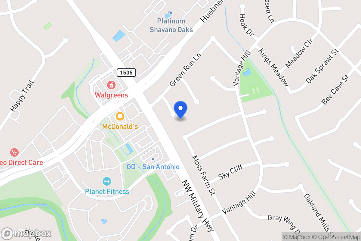 Map of 14300  Ambleside Ln
