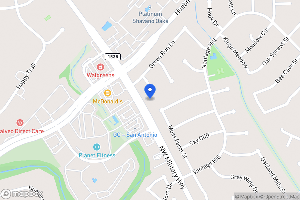 Map of 14303  Ambleside Ln