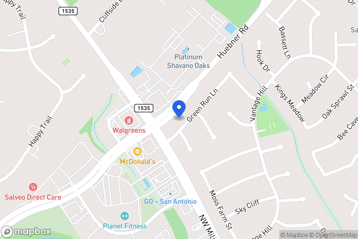 Map of 2943  Green Run Ln