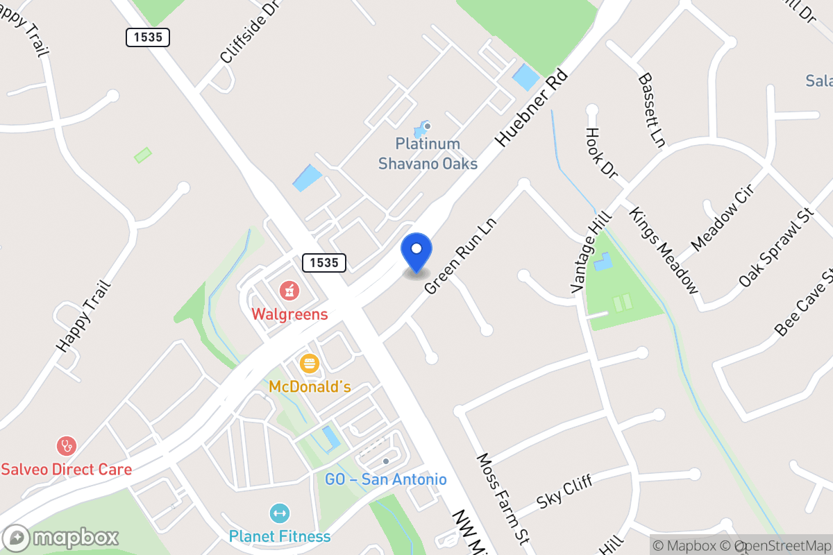 Map of 2939  Green Run Ln
