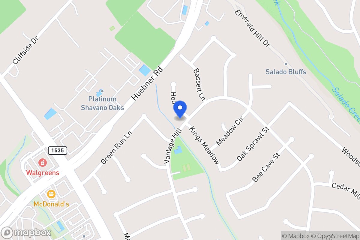 Map of 14601  Hook Dr