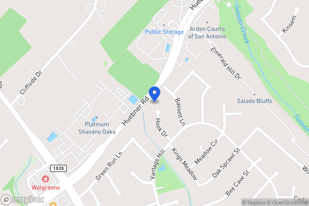 Map of 14623  Hook Dr