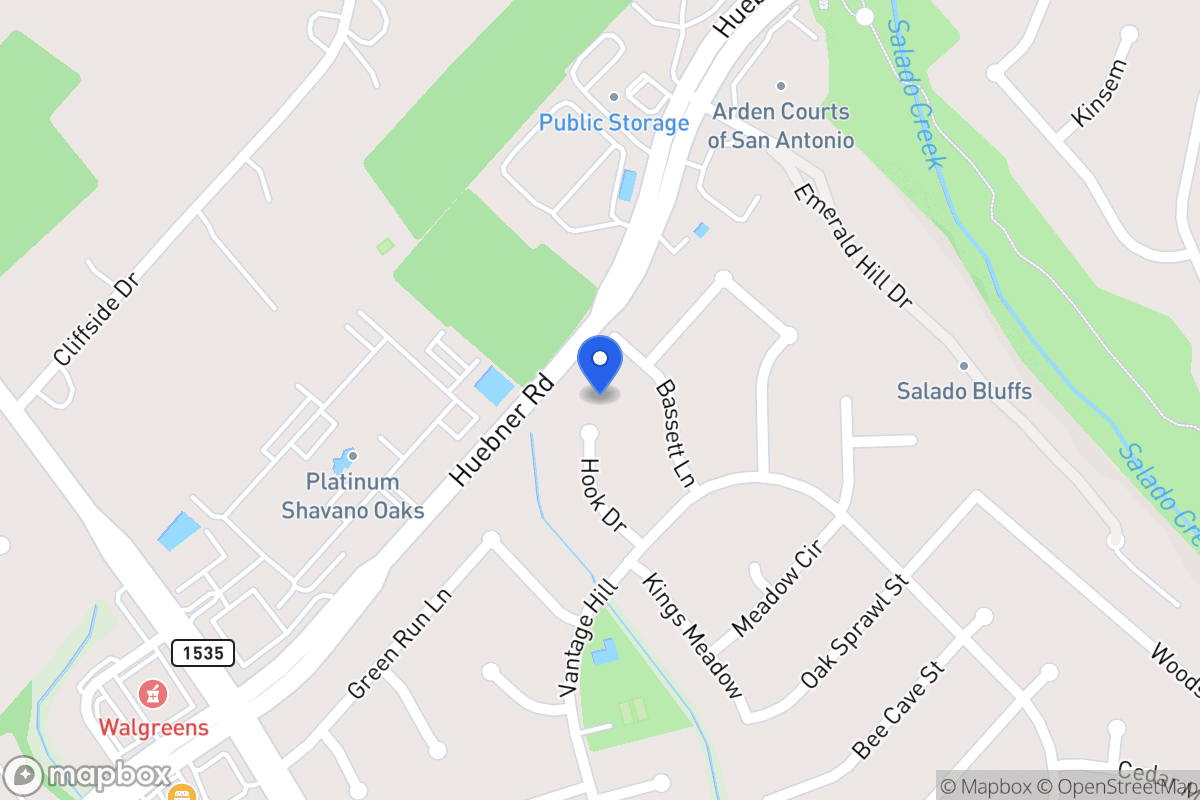 Map of 14622  Hook Dr
