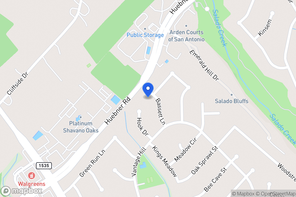 Map of 14703  Bassett Ln