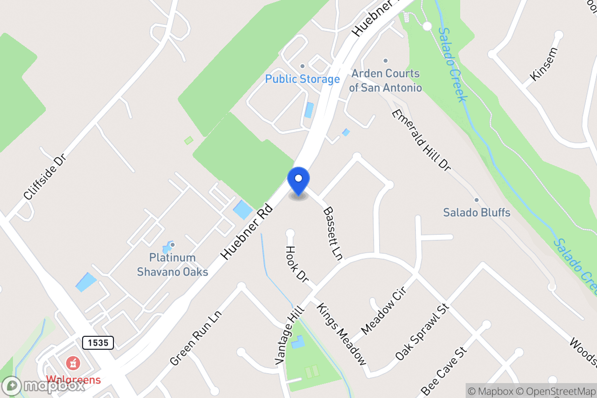 Map of 14707  Bassett Ln