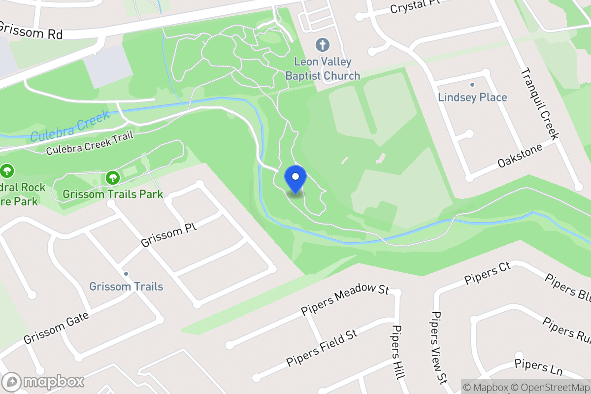 Map of Grissom Rd