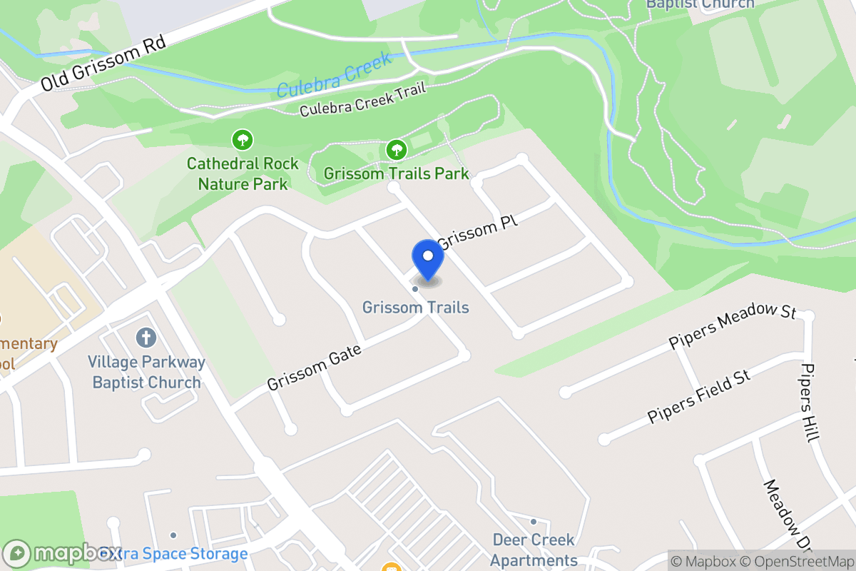 Map of 3906  Grissom Woods