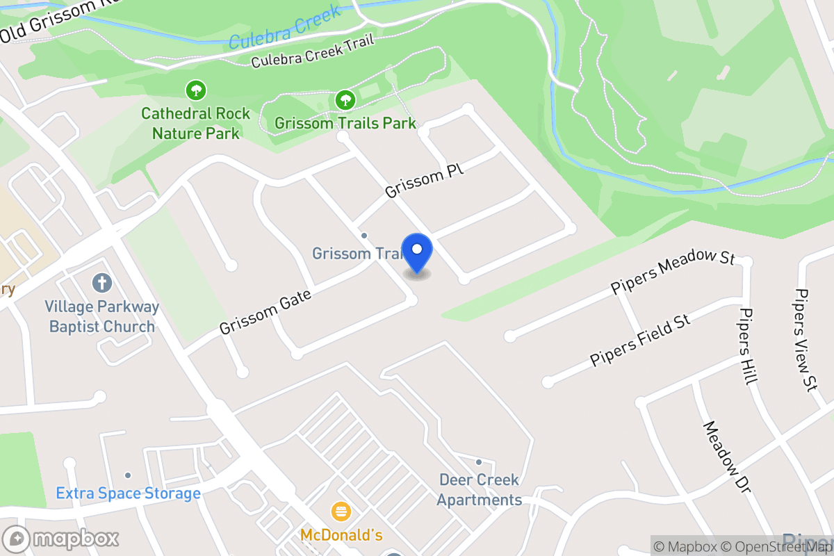 Map of 3810  Grissom Woods