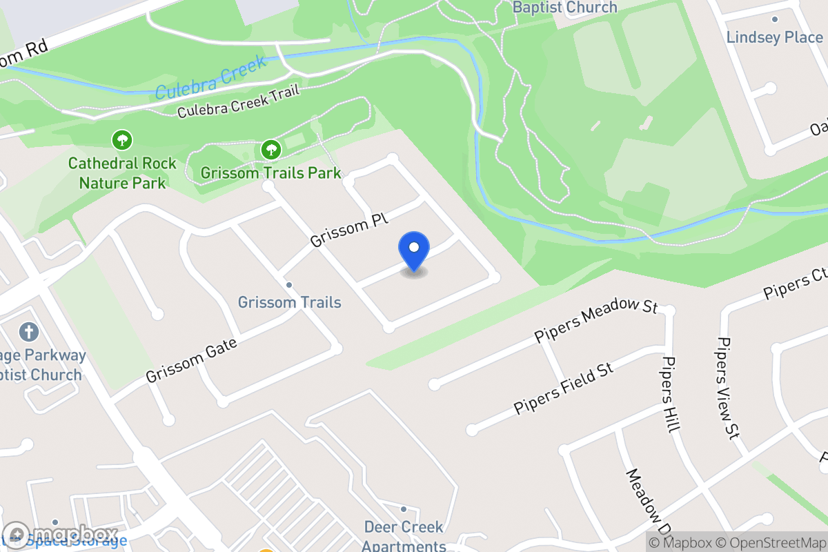 Map of 8022  Grissom Crst