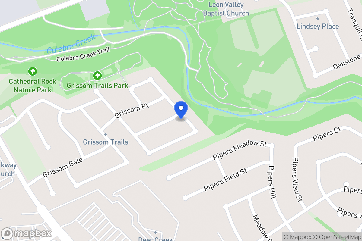 Map of 8002  Grissom Crst