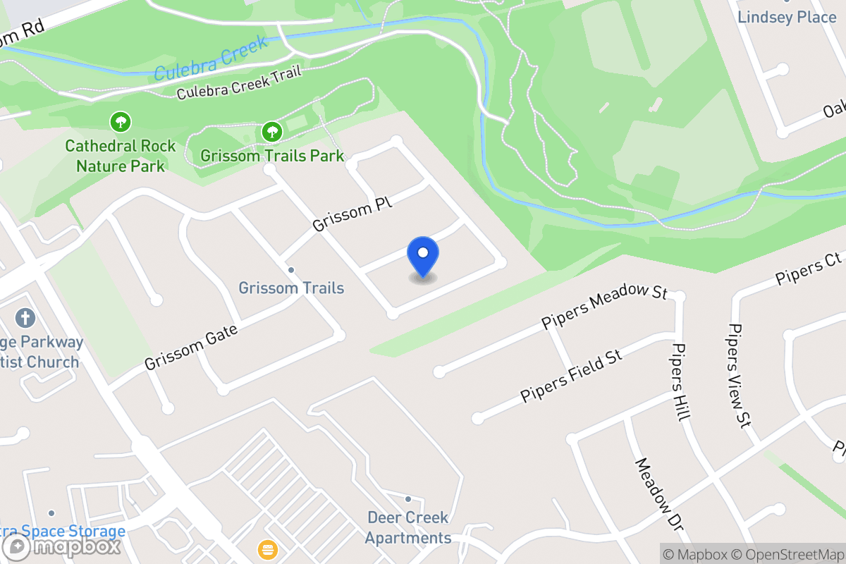 Map of 8027  Grissom Brk