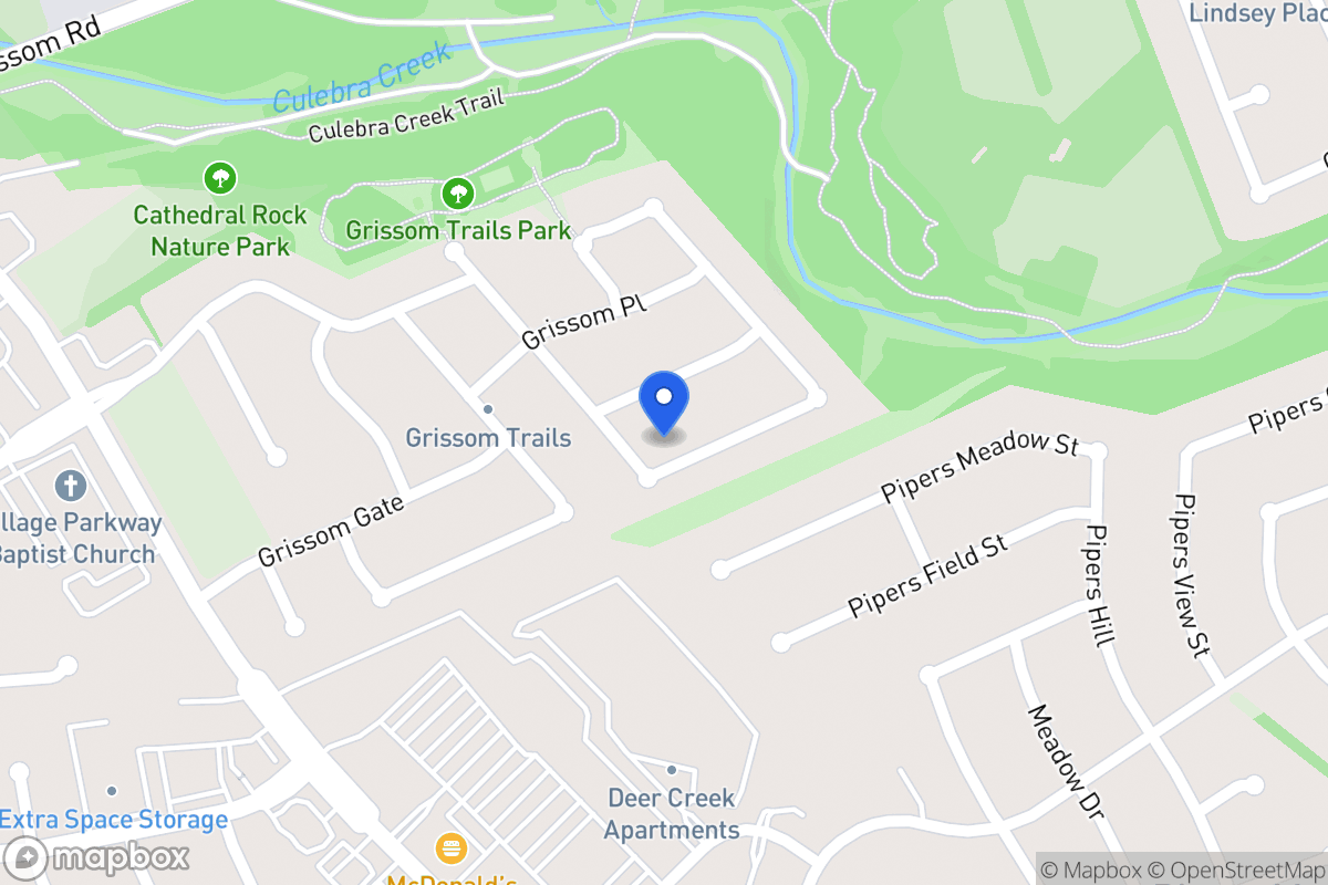 Map of 8035  Grissom Brk
