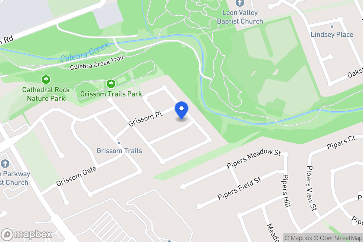 Map of 8007  Grissom Crst
