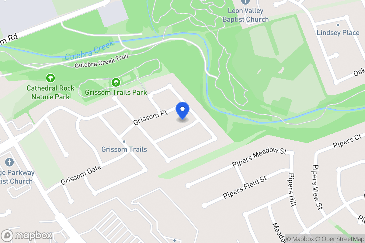 Map of 8011  Grissom Crst