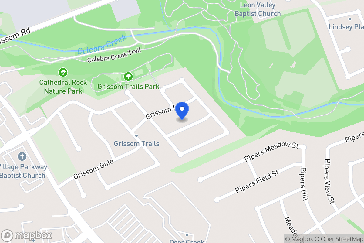 Map of 8023  Grissom Crst