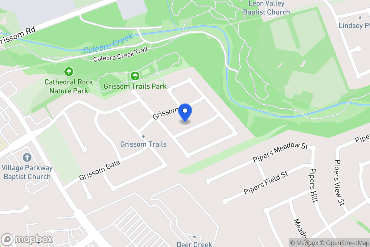 Map of 8027  Grissom Crst