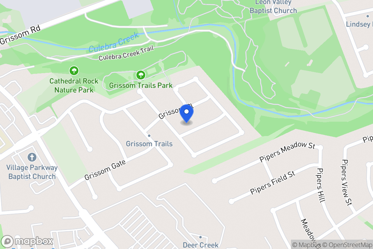 Map of 8031  Grissom Crst