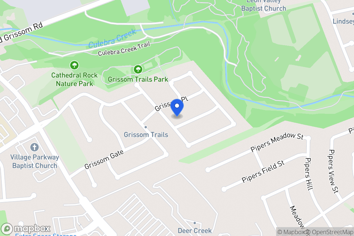 Map of 8035  Grissom Crst