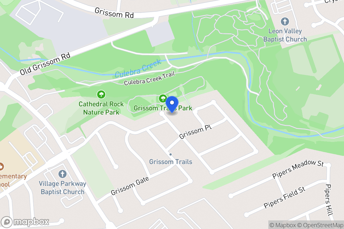 Map of 4018  Grissom Grv