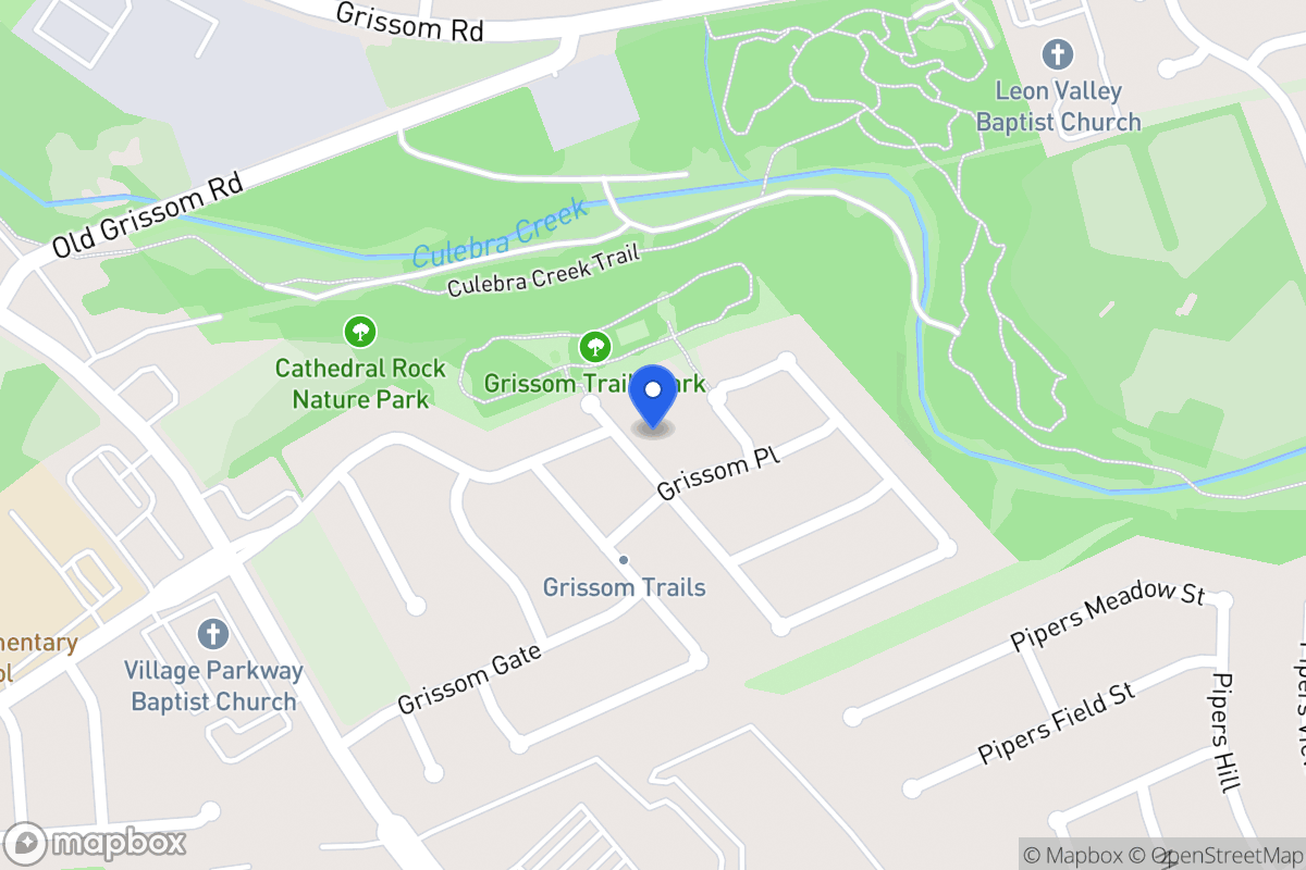 Map of 4010  Grissom Grv