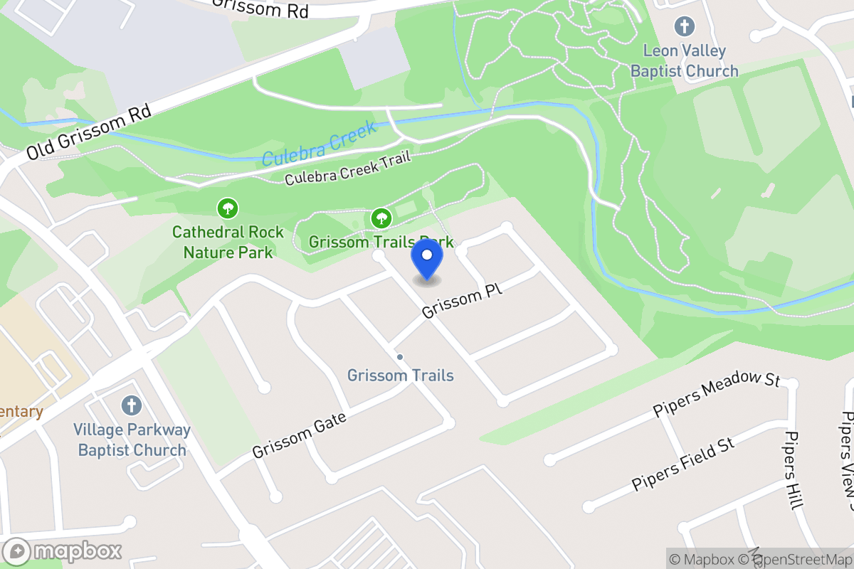 Map of 4006  Grissom Grv