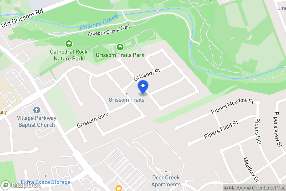 Map of 3927  Grissom Grv