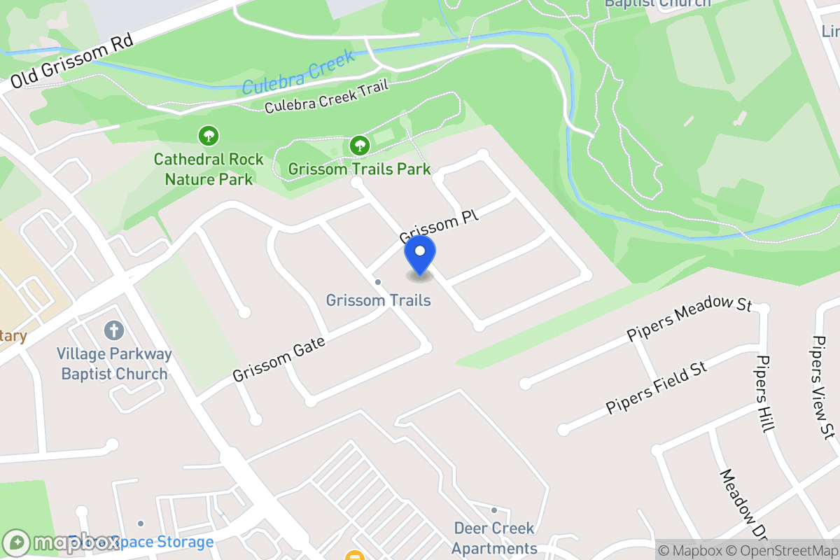 Map of 3931  Grissom Grv