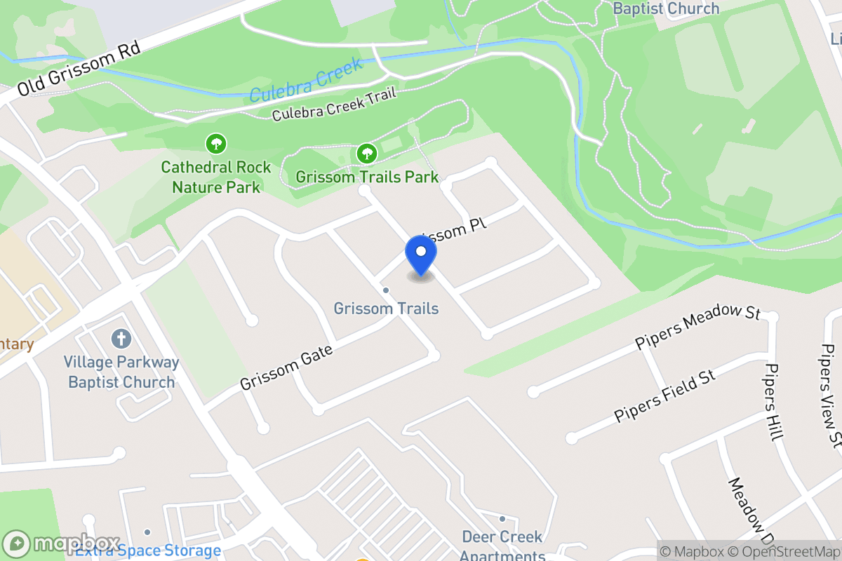 Map of 3935  Grissom Grv