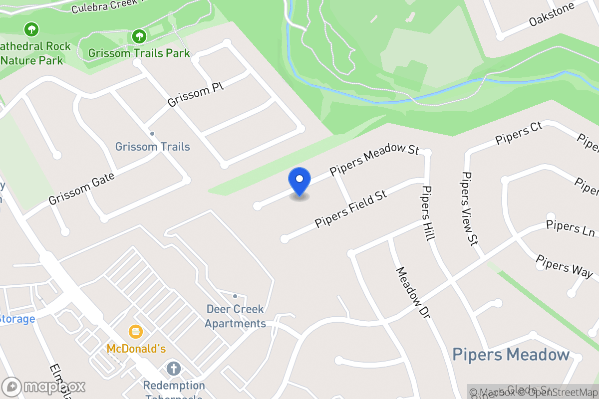 Map of 3726  Pipers Meadow St