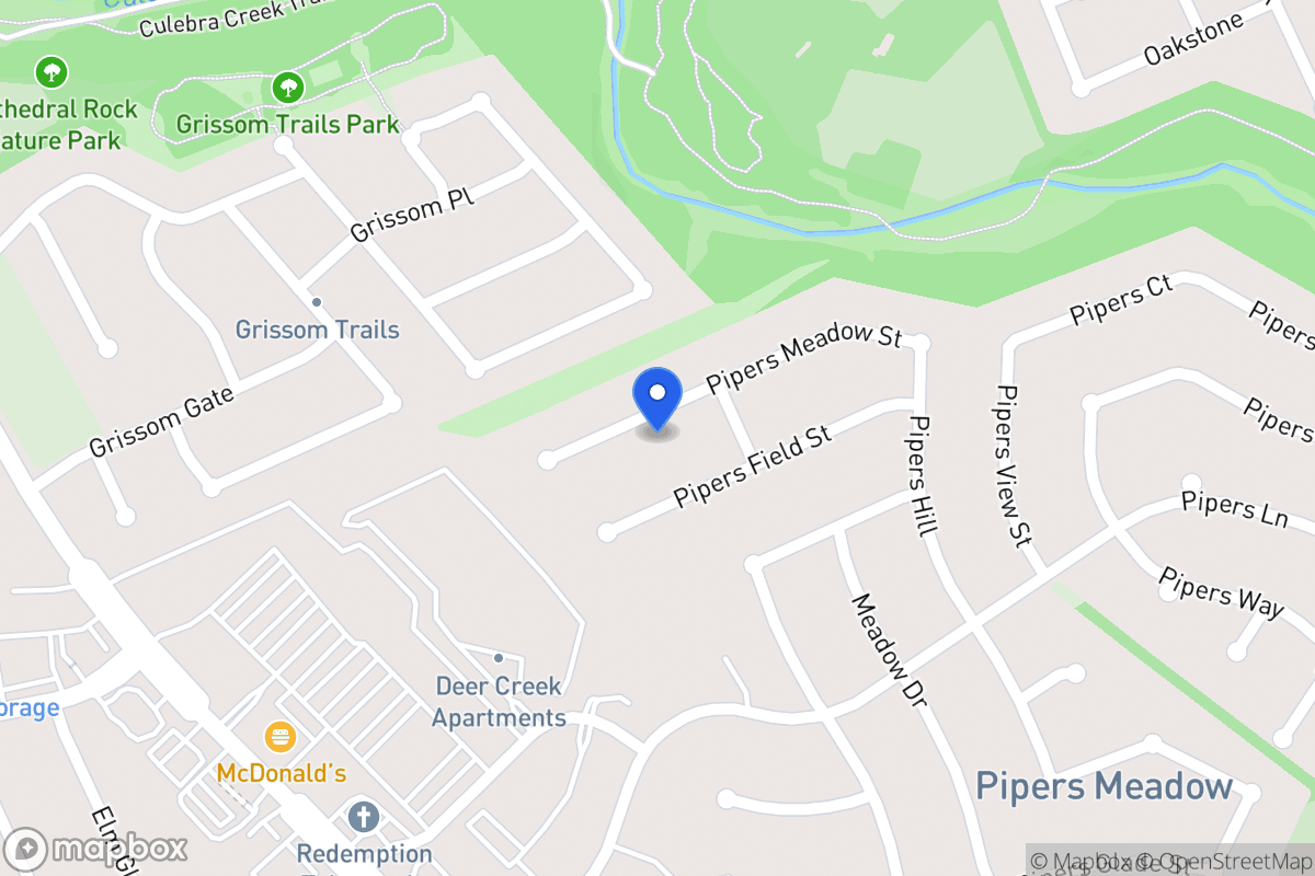 Map of 3730  Pipers Meadow St