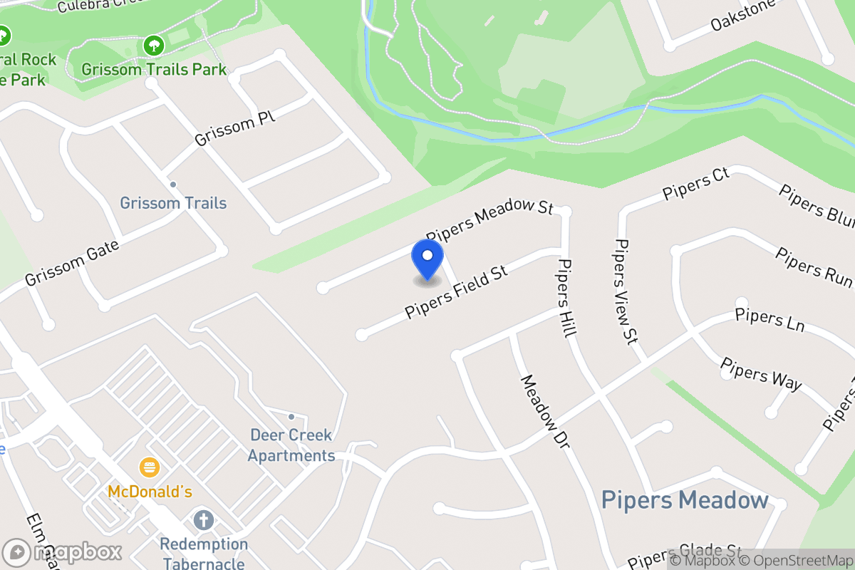 Map of 3735  Pipers Field St