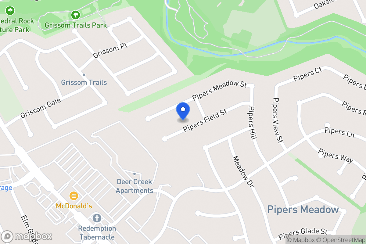 Map of 3727  Pipers Field St