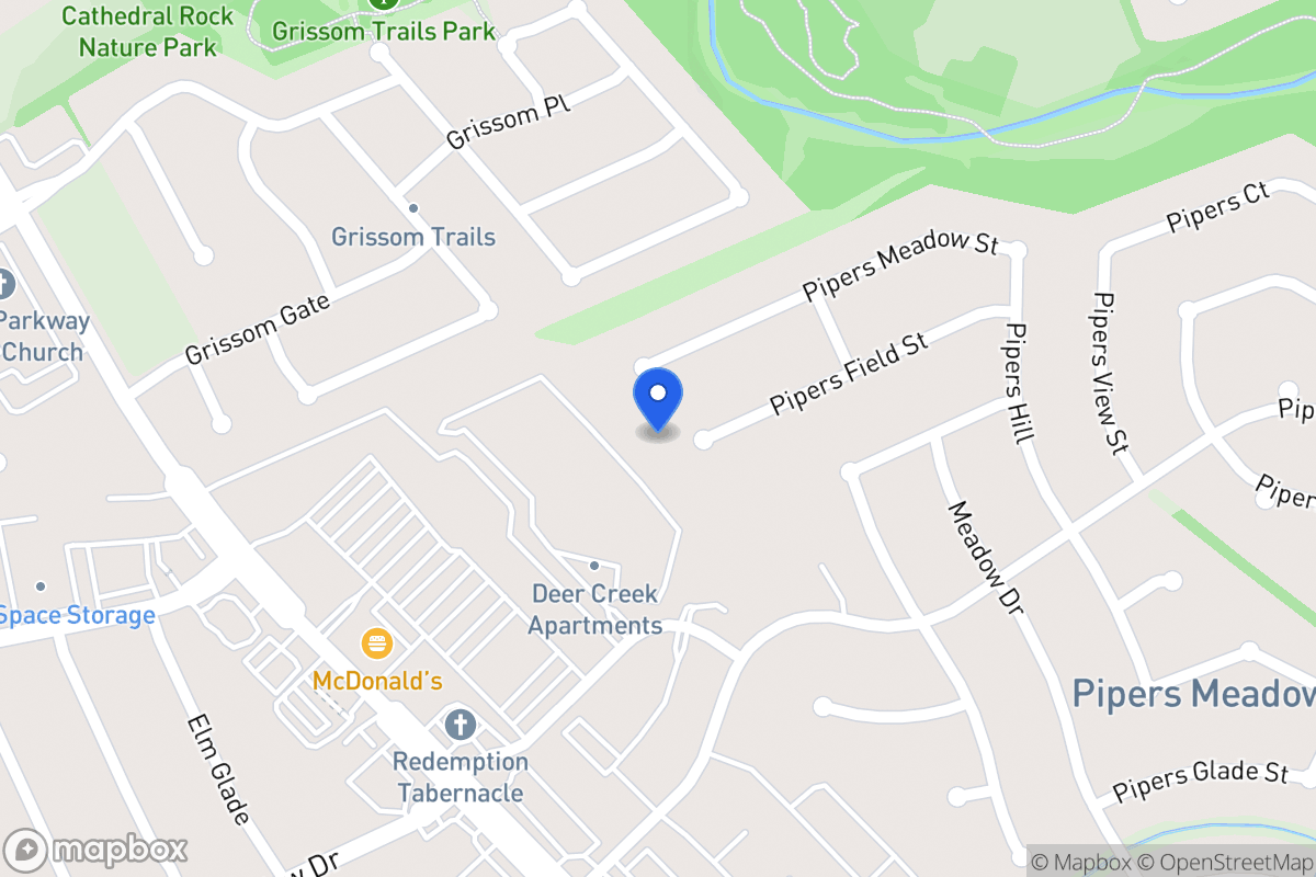 Map of 3703  Pipers Field St