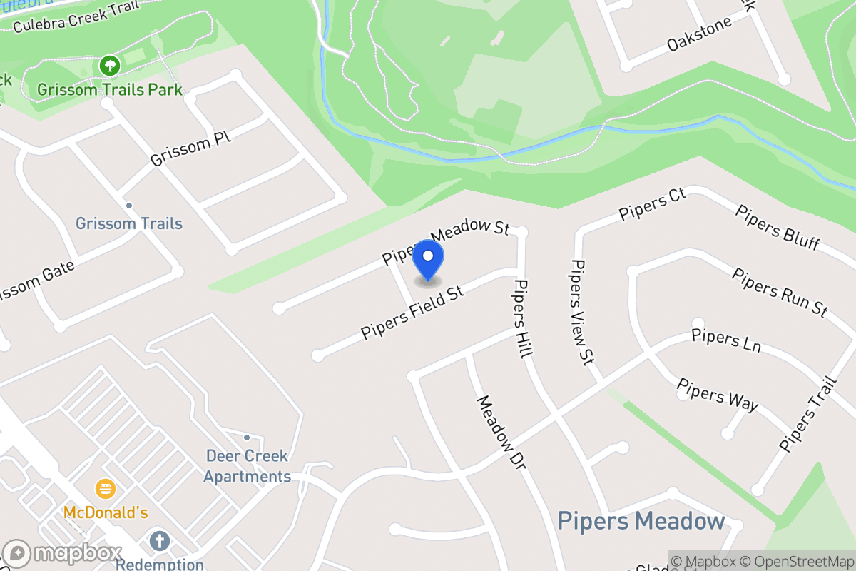 Map of 3807  Pipers Field St