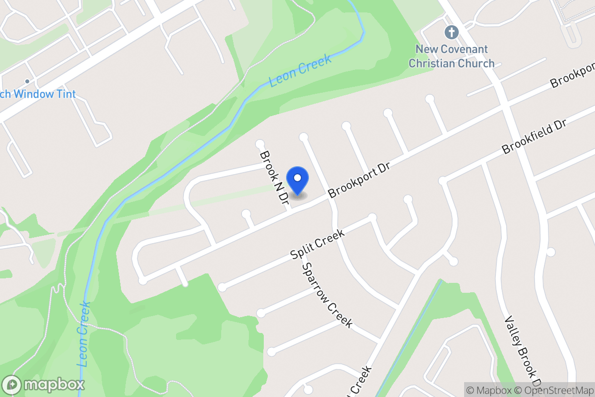 Map of 4703  Brook North Dr