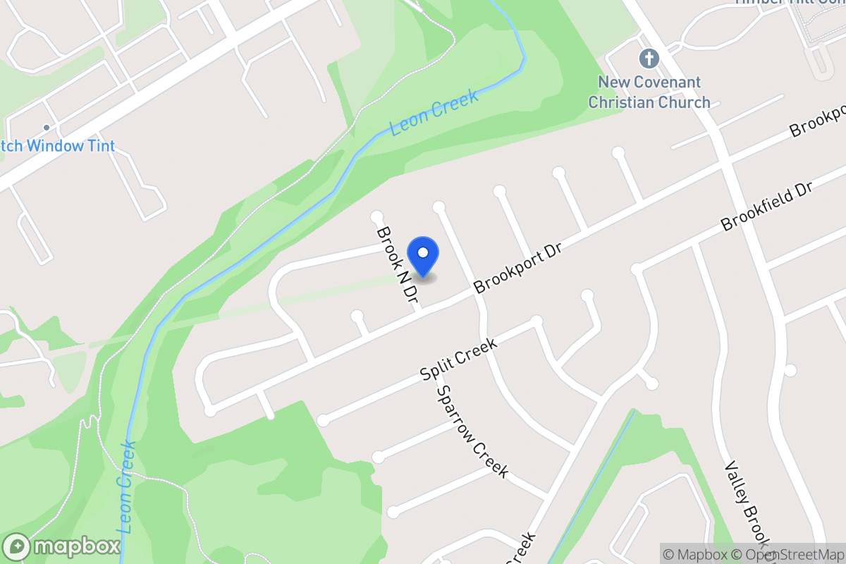 Map of 4707  Brook North Dr