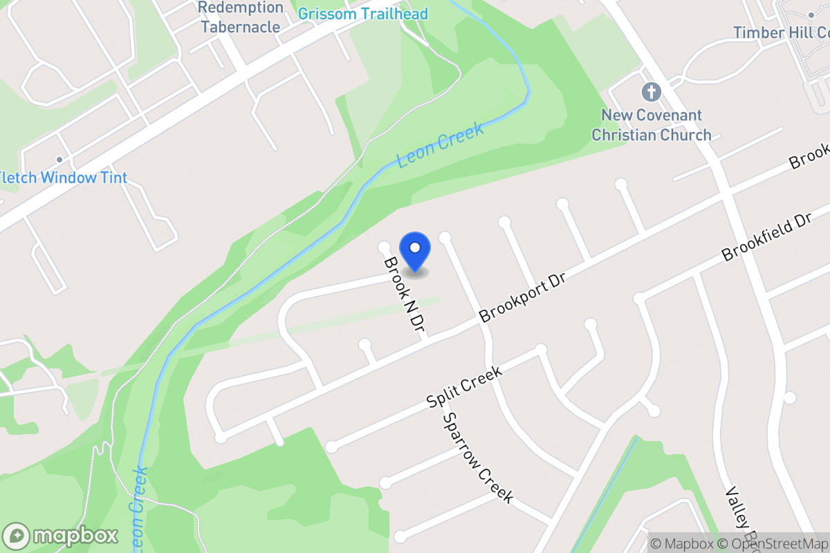 Map of 4719  Brook North Dr