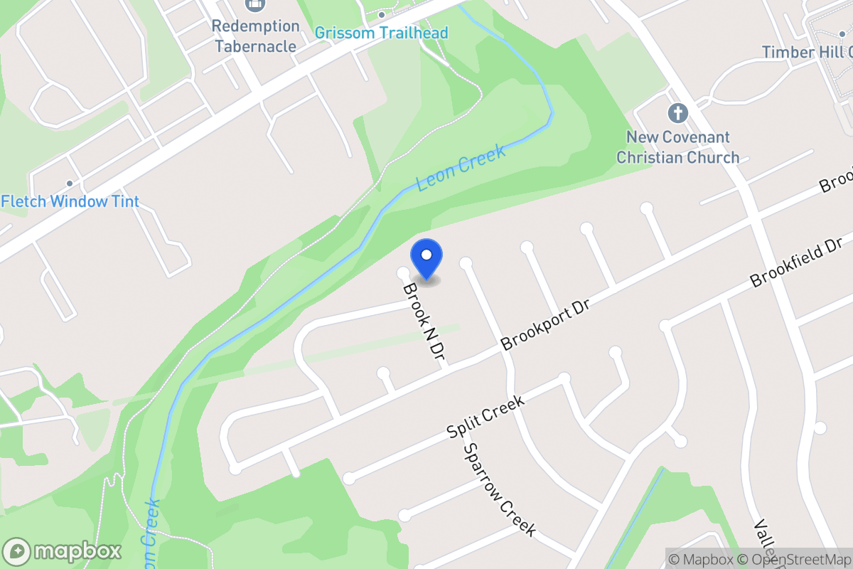 Map of 4727  Brook North Dr
