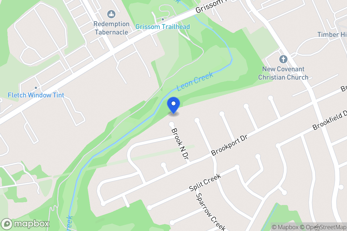 Map of 4739  Brook North Dr
