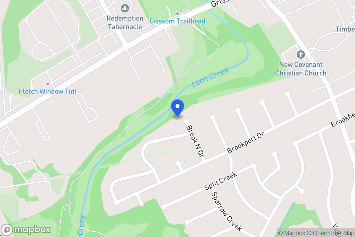 Map of 4738  Brook North Dr