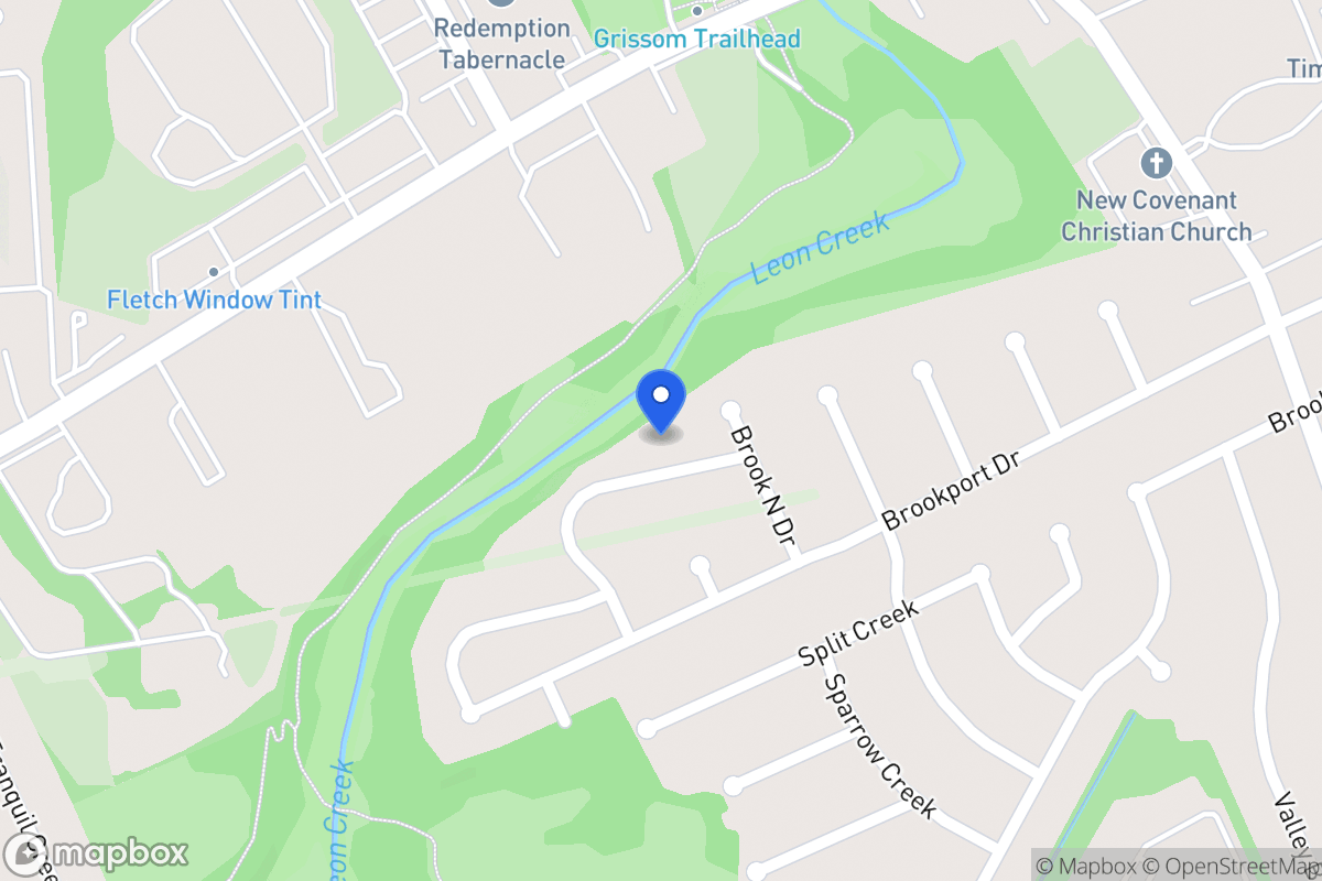 Map of 7319  Twin Falls Dr