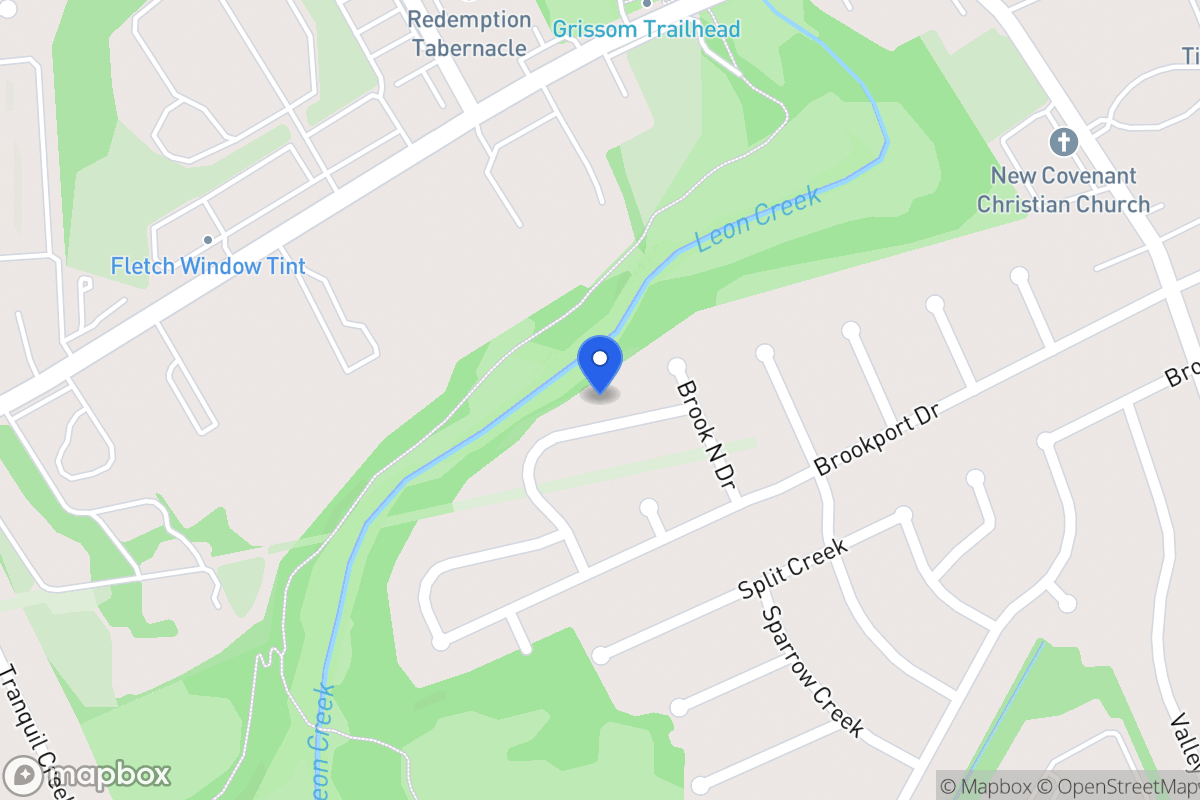 Map of 7323  Twin Falls Dr