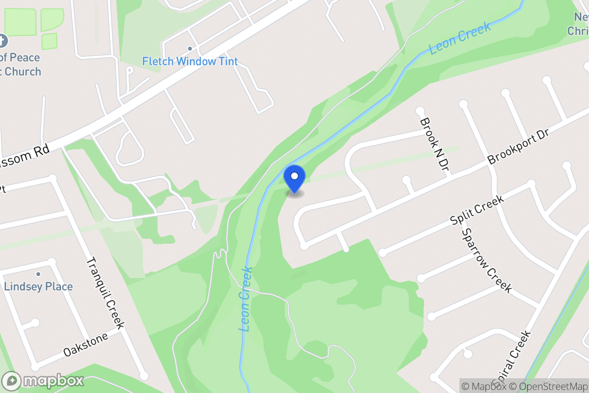 Map of 7431  Saddle Bend Dr