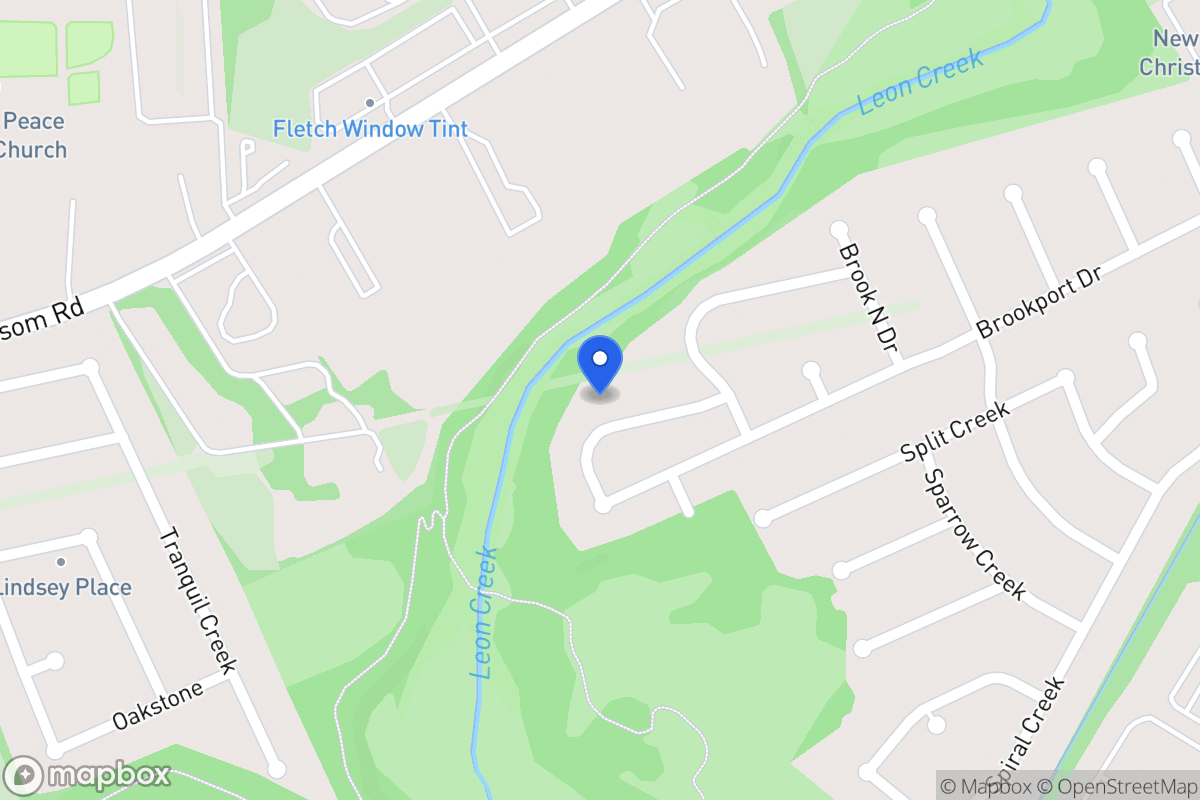 Map of 7427  Saddle Bend Dr