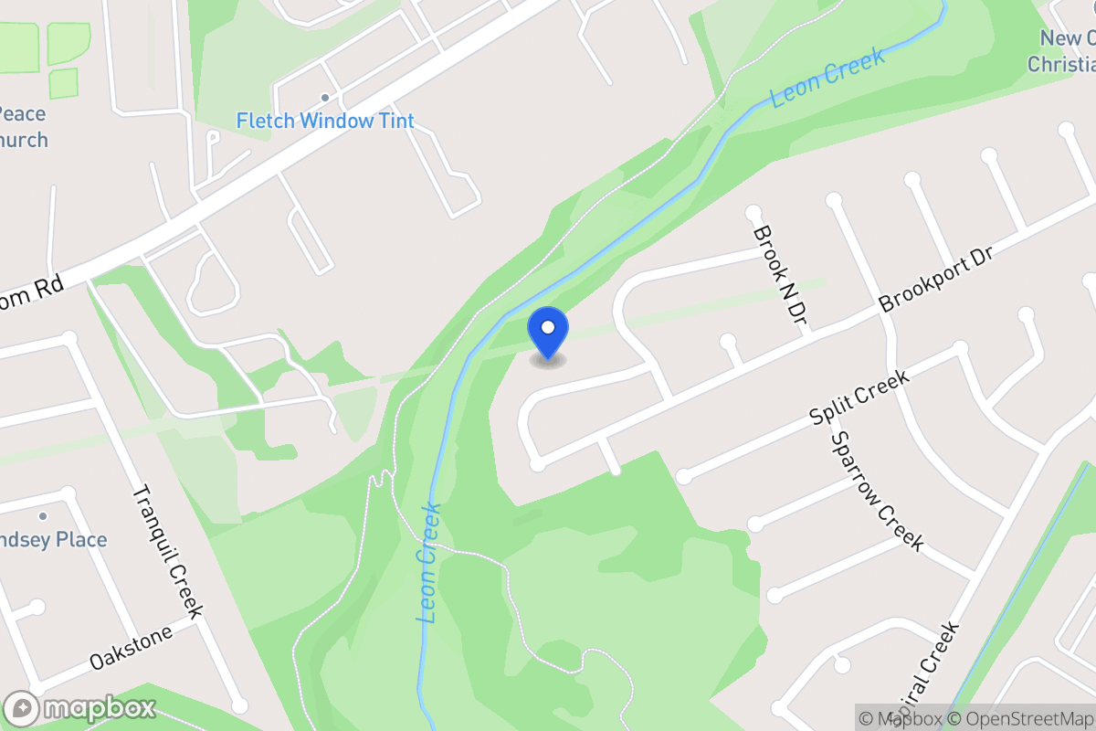 Map of 7423  Saddle Bend Dr