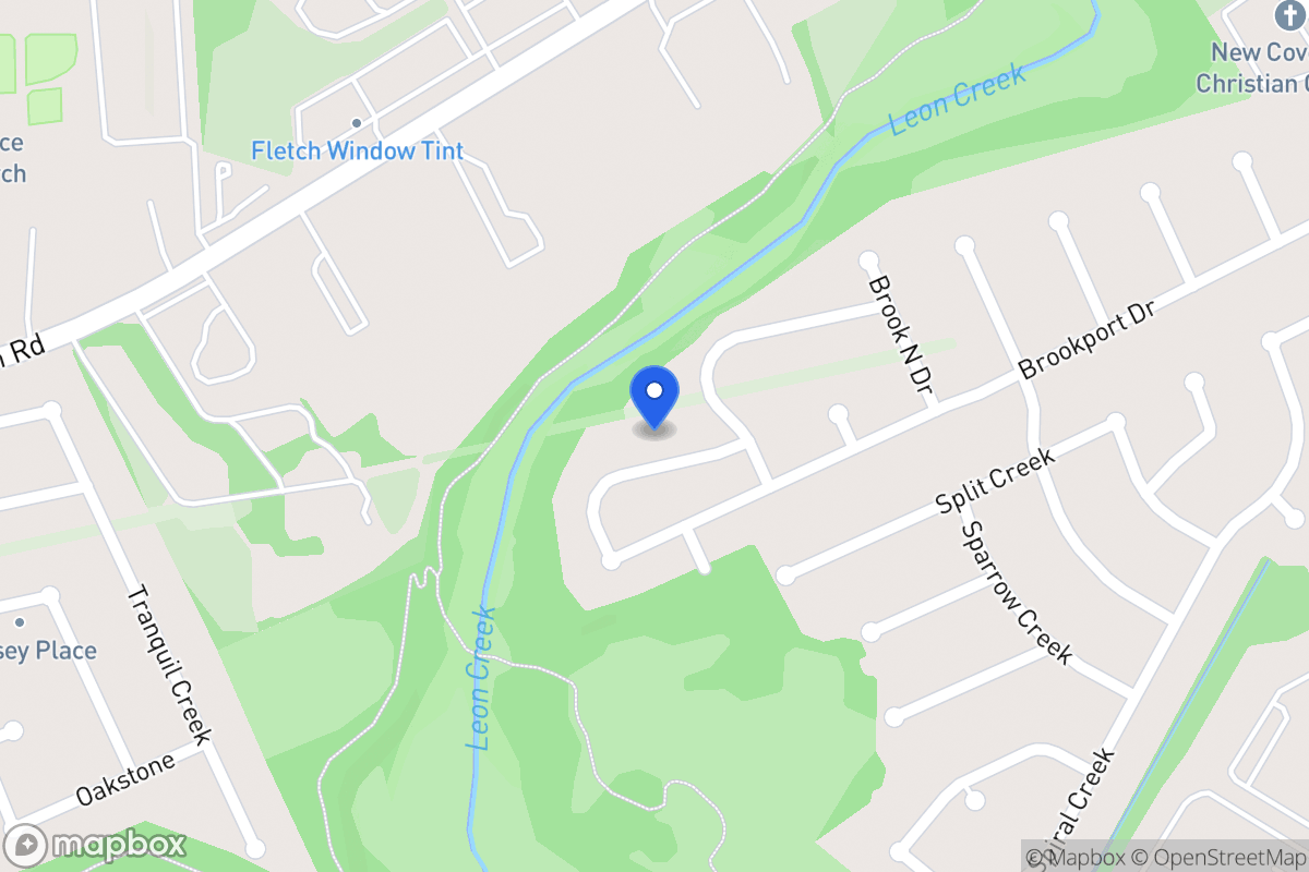 Map of 7415  Saddle Bend Dr